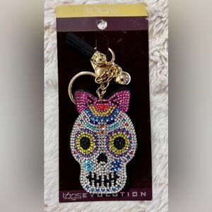 Tags Evolution Sugar Skull Keychain